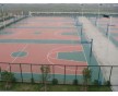 奉化幼兒園塑膠操場溧陽塑膠籃球場廠家施工圍網噴圖
