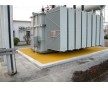 電鍍設備廠專用25mm厚度玻璃鋼格柵操作平臺