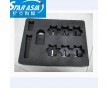 廠家定制eva數控雕刻包裝盒  黑色理發工具海綿盒