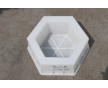 邊溝六棱塊護坡模具，塑料預制塊模具廠家