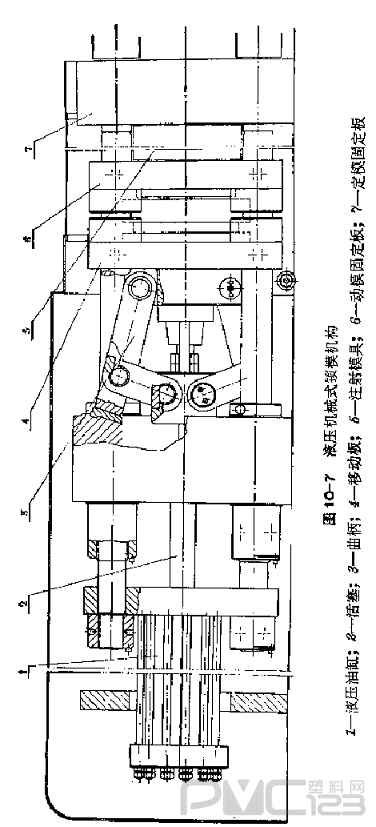 液壓機械式鎖模機構